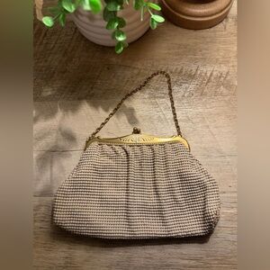 Vintage Whiting & Davis metal mesh clutch